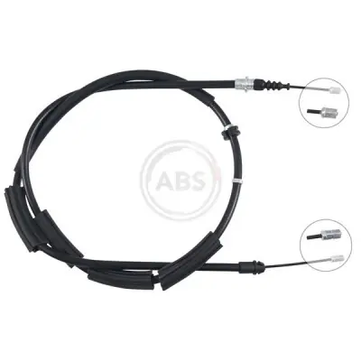 Cable de accionamiento, freno de estacionamiento A.B.S. K17576 Garantía De Devolución De Dinero